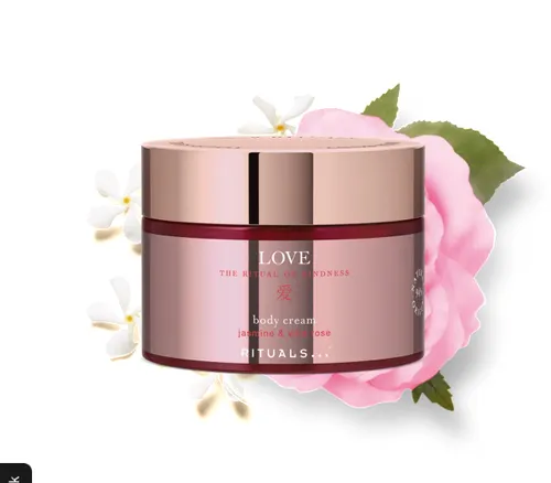 Rituals The Ritual of Love, Body Cream Jasmine & Wild Rose (Krem do ciała `Jaśmin i dzika róża`)
