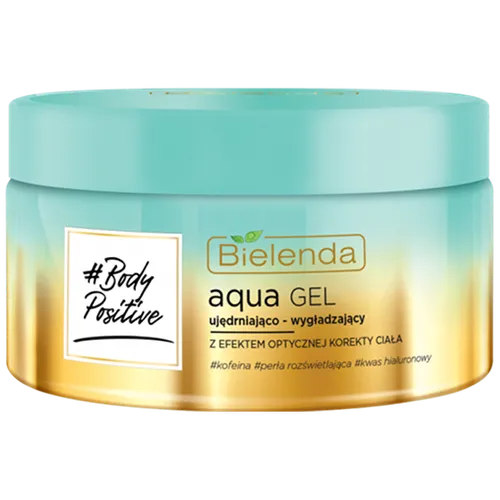 Bielenda #Body Positive,  Aqua Gel ujędrniająco-wygładzający z efektem optycznej korekty ciała