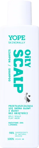 Yope Skinimally, Oily Scalp, Szampon do przetłuszczającej się skóry głowy i włosów bez objętości