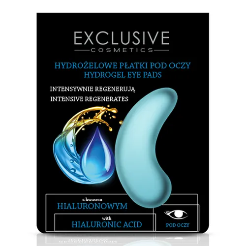 Exclusive Cosmetics Hydrogel Eye Pads (Hydrożelowe płatki pod oczy z kwasem hialuronowym)