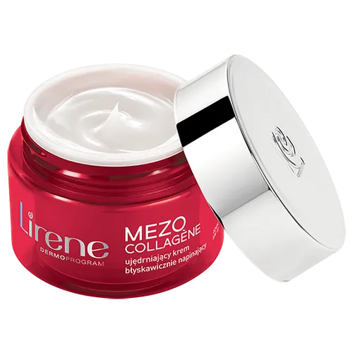 Lirene Dermoprogram Mezo Collagene, Ujędrniający krem na dzień błyskawicznie napinający SPF15 50+ - 2