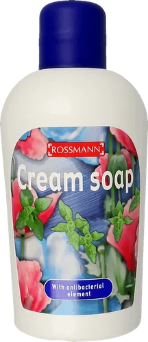Rossmann Cream Soap with Antibacterial Element (Mydło w płynie antybakteryjne)