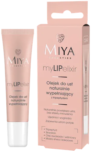 Miya Cosmetics myLIPelixir, Olejek do ust naturalnie wypełniający z tripeptydem (różne rodzaje) - 1