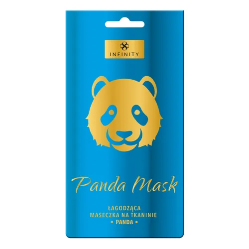Infinity Animals, Panda Mask (Łagodząca maseczka na tkaninie `Panda`)