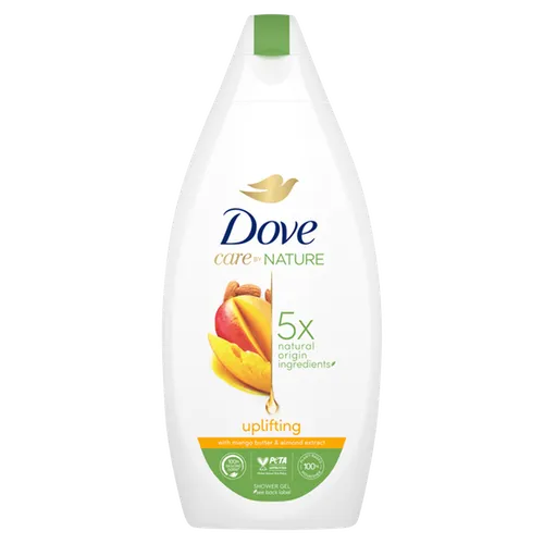 Dove Care by Nature, Uplifting Shower Gel with Mango Butter & Almond Extract (Żel pod prysznic)