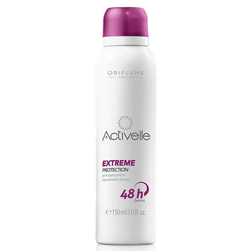 Oriflame Activelle, Extreme Protection (Dezodorant antyperspiracyjny 48h w sprayu)