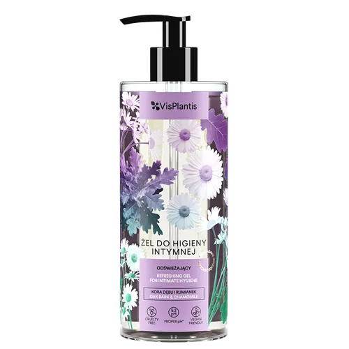 Vis Plantis Herbal Vital Care, Żel do higieny intymnej 'Kora dębu, rumianek' - 1