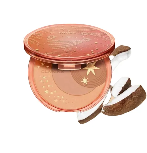 Clarins Bronzing Compact, Sunkissed Healthy Glow Powder (Promienny bronzer do twarzy)