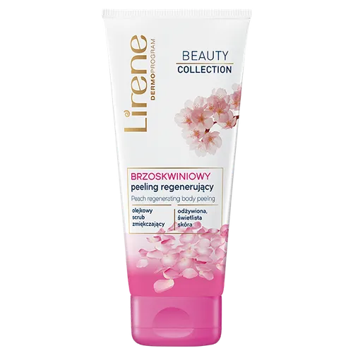 Lirene Dermoprogram Beauty Collection, Brzoskwiniowy peeling regenerujący