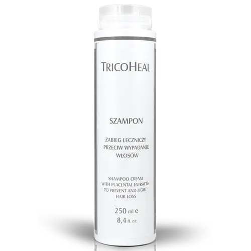 TricoHeal Shampoo Cream With Placental Extracts to Prevent and Fight Hair Loss (Szampon - zabieg leczniczy przeciw wypadaniu włosów)