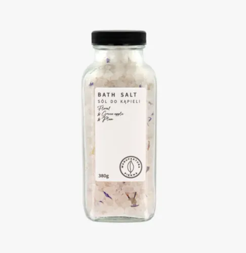 Manufaktura Piękna Floral & Green Apple & Tea, Bath Salt (Sól do kąpieli)