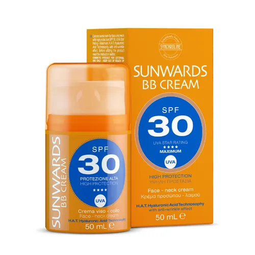 Synchroline Sunwards BB Cream, Face - Neck Cream SPF 30 (Krem koloryzujący do twarzy z filtrem SPF 30) - 2