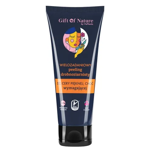 Gift of Nature Wielozadaniowy peeling drobnoziarnisty `Pestki żurawiny i biała glinka`