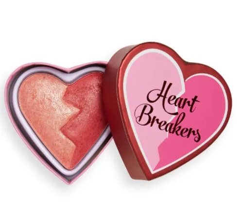 I Heart Revolution Heartbreakers, Shimmer Blush (Róż do policzków)