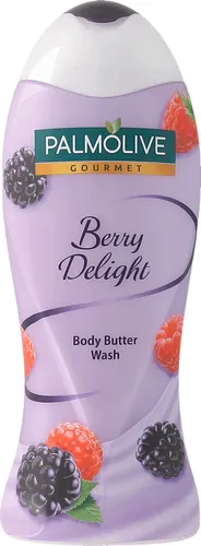 Palmolive Gourmet, Berry Delight, Body Butter Wash (Kremowy żel pod prysznic z ekstraktem z jeżyn)