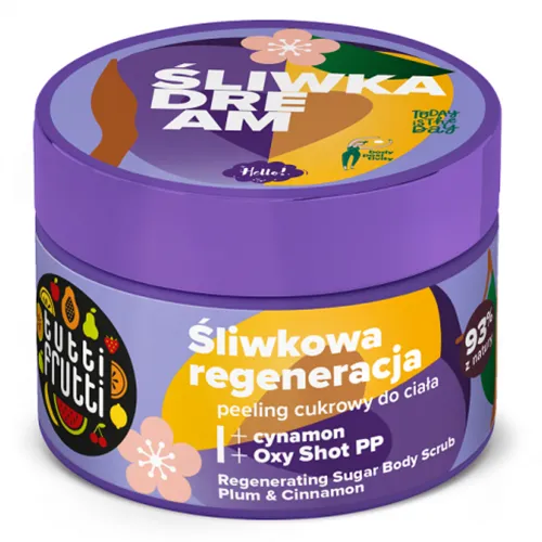 Tutti Frutti Peeling cukrowy do ciała `Śliwka Dream`