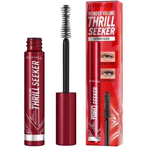 Rimmel Wonder'Volume Thrill Seeker Extreme Black Mascara (Tusz do rzęs)