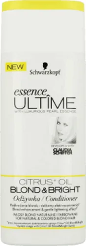 Schwarzkopf Essence Ultime Citrus+ Oil Blond & Bright, odżywka, włosy blond naturalne i farbowane