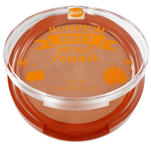 Bell Pumpkin Spicy Bronzer Powder (Satynowy bronzer do twarzy z olejem z dyni)