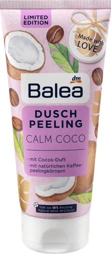 Balea Duschpeeling Calm Coco (Peeling kawowy do ciała)