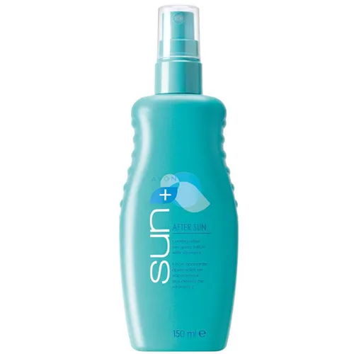 Avon Sun +, Cooling After Sun Lotion With Aloe [Care + After Sun, Refreshing + Hydrating Cooling Spray] (Chłodzący spray po opalaniu z witaminą C i aloesem) - 2