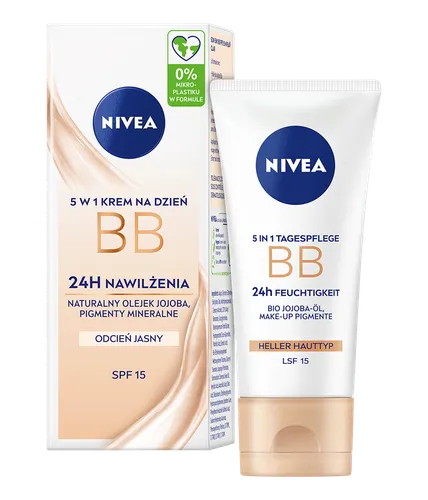 Nivea 5 w 1 Krem BB na dzień SPF 15 - 1