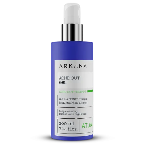 Arkana Acne Out Gel (Oczyszczający żel regulujący mikrobiom skóry)