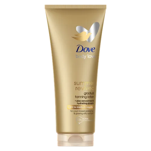 Dove Body Love, Summer Revived (Balsam do ciała z samoopalaczem (nowa wersja)) - 1