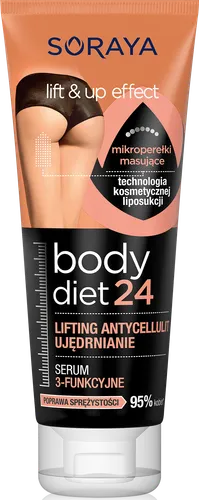 Soraya Body Diet 24, Serum 3-funkcyjne `Ujędrnianie, lifting i antycellulit` (nowa wersja) - 2