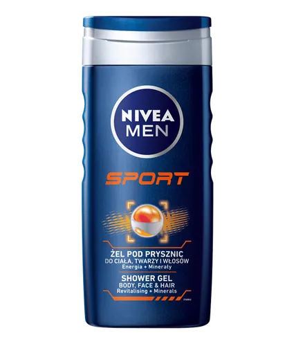 Nivea Men, Sport, Żel pod prysznic