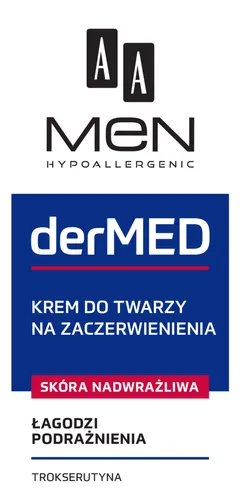 AA Men, derMen, Krem do twarzy na zaczerwienienia