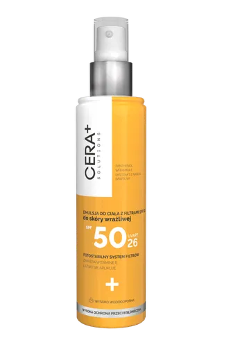 CERA+ Solutions Emulsja do ciała z filtrami SPF 50 do skóry wrażliwej - 1