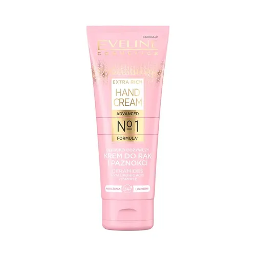 Eveline Cosmetics Extra Rich Hand Cream, Głęboko odżywczy krem do rąk i paznokci