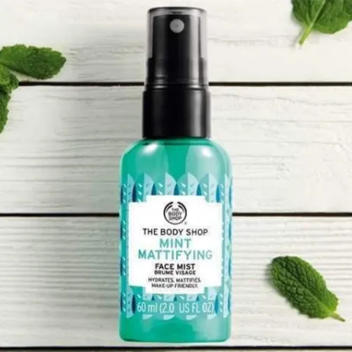 The Body Shop Mint, Mattifying Face Mist (Matujaca miętowa mgiełka do twarzy)