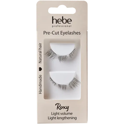Hebe Professional, Pre-Cut Eyelashes Roxy (Naturalne rzęsy wielokrotnego użytku)