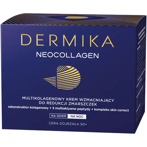 Dermika Luxury Neocollagen, Kolagenowy krem wzmacniający 50+ - 3