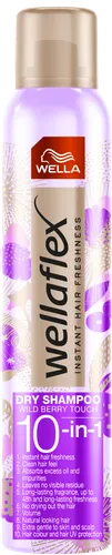 Wella Wellaflex, 10-in-1 Wild Berry Touch Dry Shampoo (Suchy szampon do włosów)