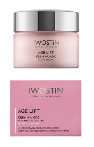 Iwostin Age Lift, Krem na noc do skóry suchej 40+