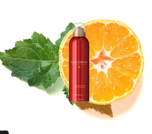 Rituals The Ritual of Good Fortune, Foaming Shower Gel Patchouli & Mandarin (Pianka pod prysznic w żelu `Paczula i mandarynka`)