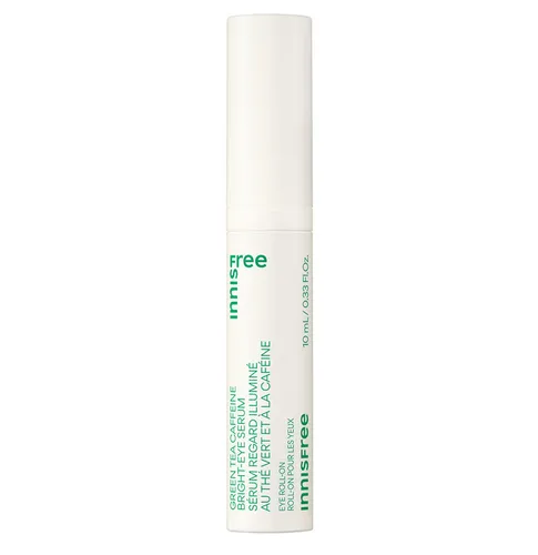 Innisfree Green Tea & Caffeine, Bright-Eye Serum Roll-On (Serum rozświetlające pod oczy z zieloną herbatą i kofeiną)