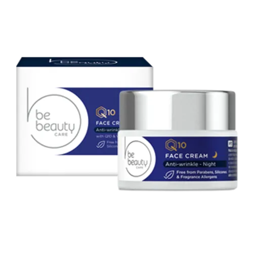 bebeauty Q10 Anti-wrinkle Night Face Cream (Krem przeciwzmarszczkowy Q10 na noc)