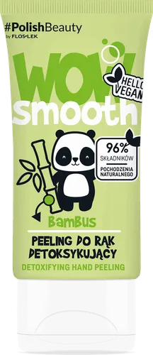 Floslek Wow Smooth, Peeling do rąk detoksykujący `Bambus`