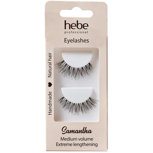 Hebe Professional, Eyelashes Samantha (Naturalne rzęsy wielokrotnego użytku)