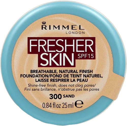 Rimmel Fresher Skin Foundation SPF15 (Podkład w słoiczku)
