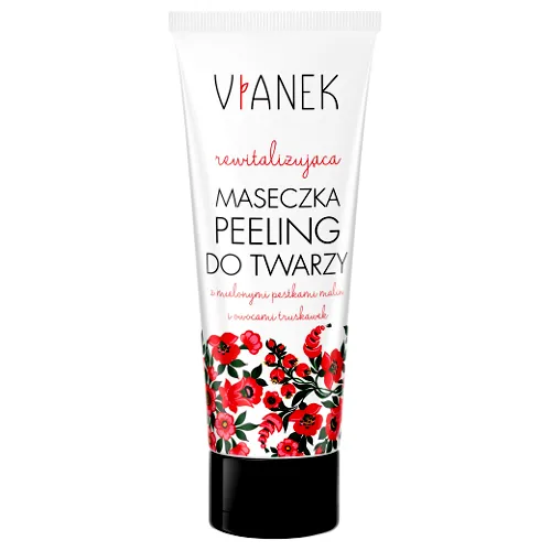 Vianek Seria Czerwona, Rewitalizująca maseczka-peeling do twarzy
