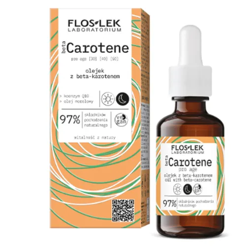 Floslek Beta Carotene Pro Age, Olejek z beta-karotenem