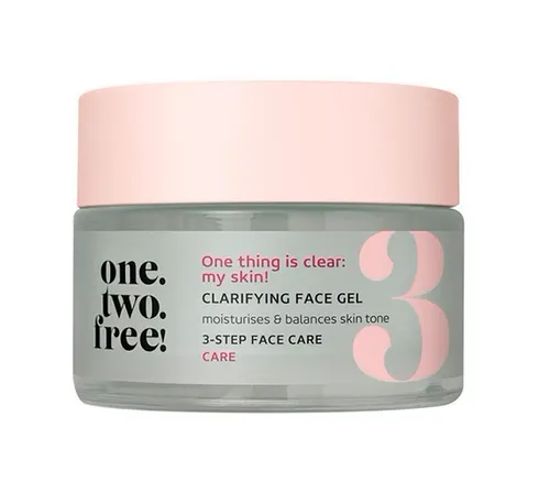 One.two.free! Clarifying Face Gel (Żelowy krem do twarzy na dzień i na noc)