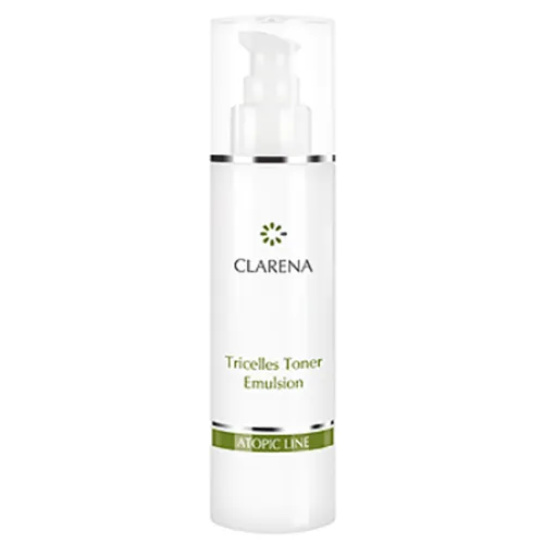 Clarena Atopic Line, Tricelles Toner Emulsion (Tonizująca emulsja z 3 rodzajami komórek macierzystych)