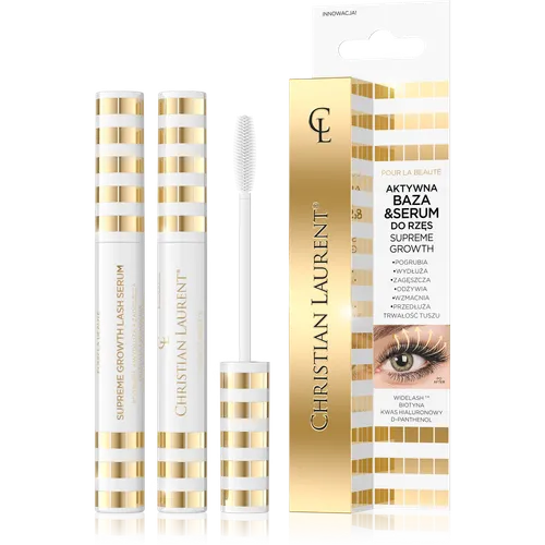 Christian Laurent Pour la Beaute, Supreme Growth (Aktywna baza i serum do rzęs)