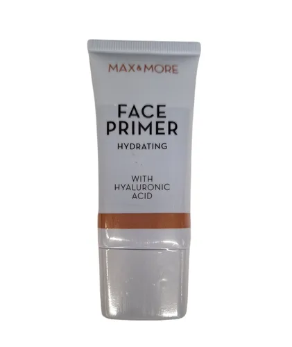 Max & More Hydrating Face Primer with Hyaluranic Acid (Nawilżajaca baza pod makijaż z kwasem hialuronowym)